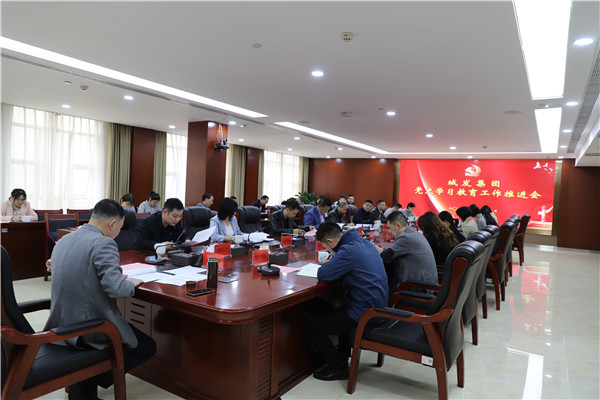 3月31日，城發(fā)集團組織召開黨史學(xué)習(xí)教育工作推進會。.jpg